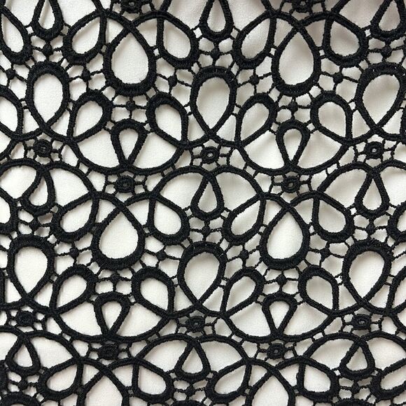 Cynthia Steffe Black & White Floral Strapless Dress - Picture 6 of 7